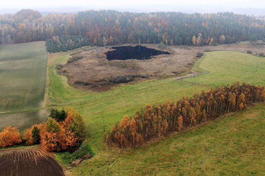 Umgebung des Brzeźna Szlacheckiego (dt. Adlig Breisen)