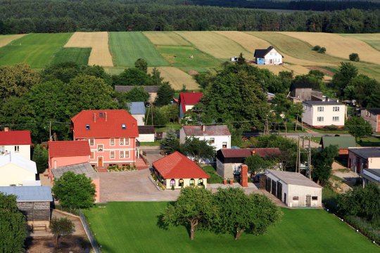 Umgebung des Brzeźna Szlacheckiego (dt. Adlig Breisen)