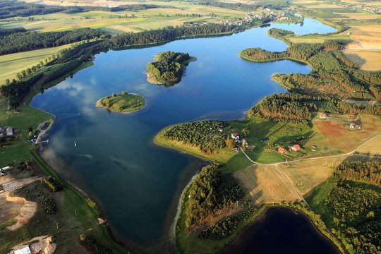 Umgebung des Brzeźna Szlacheckiego (dt. Adlig Breisen)