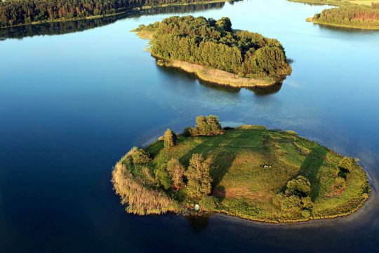 Umgebung des Brzeźna Szlacheckiego (dt. Adlig Breisen)