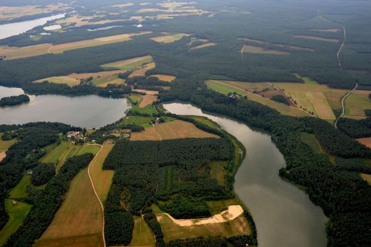 Umgebung des Brzeźna Szlacheckiego (dt. Adlig Breisen)