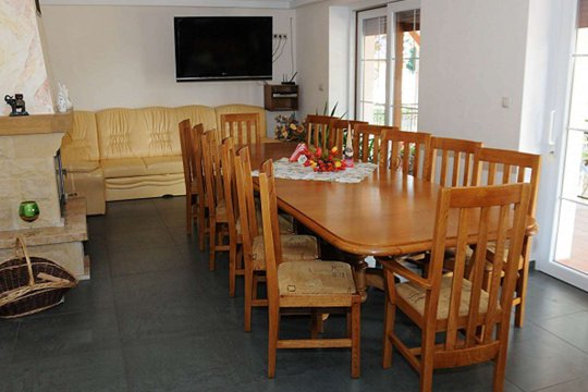 Kitchen and dining room