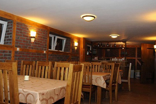 Kitchen and dining room