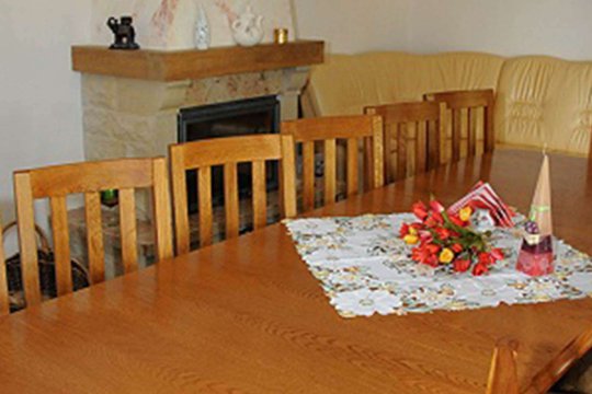 Kitchen and dining room